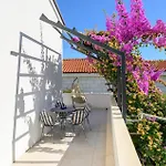 Beach Front Apartment In Klek With House Sea View Klek